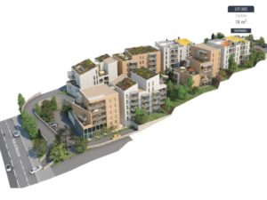 T3 Duplex - Résidence Altore - vue aérienne